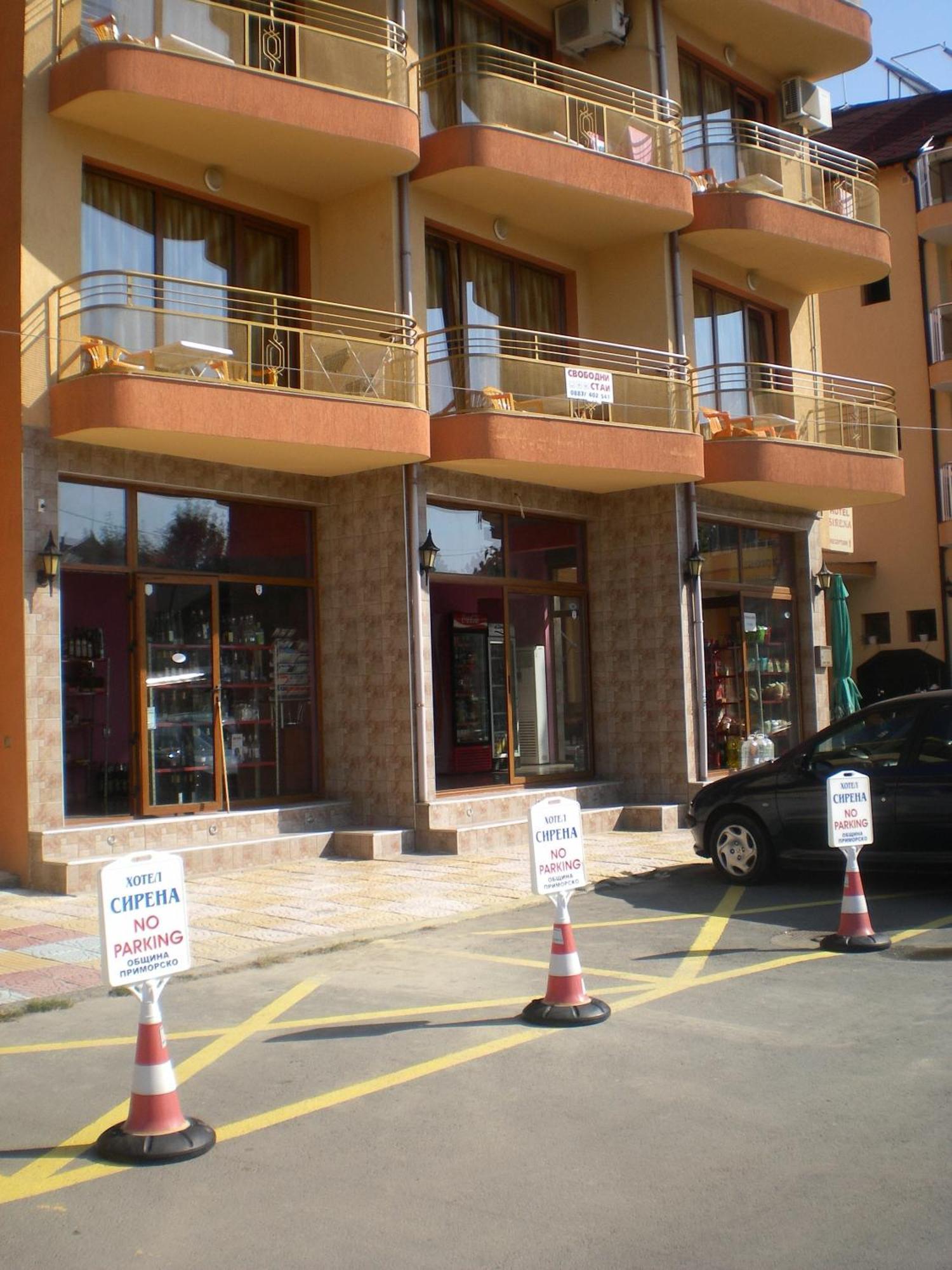 Hotel Sirena Primorszko Kültér fotó