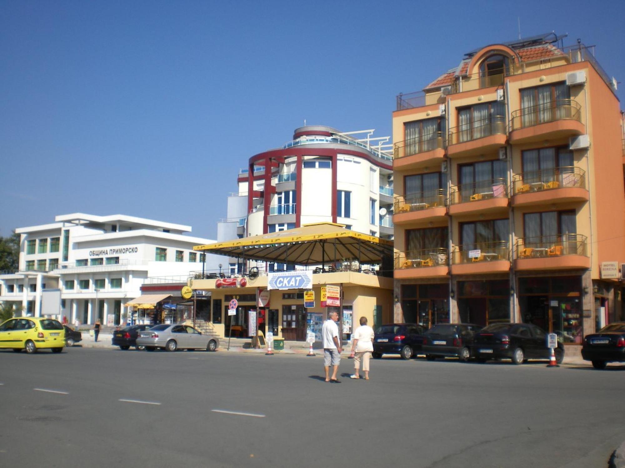 Hotel Sirena Primorszko Kültér fotó