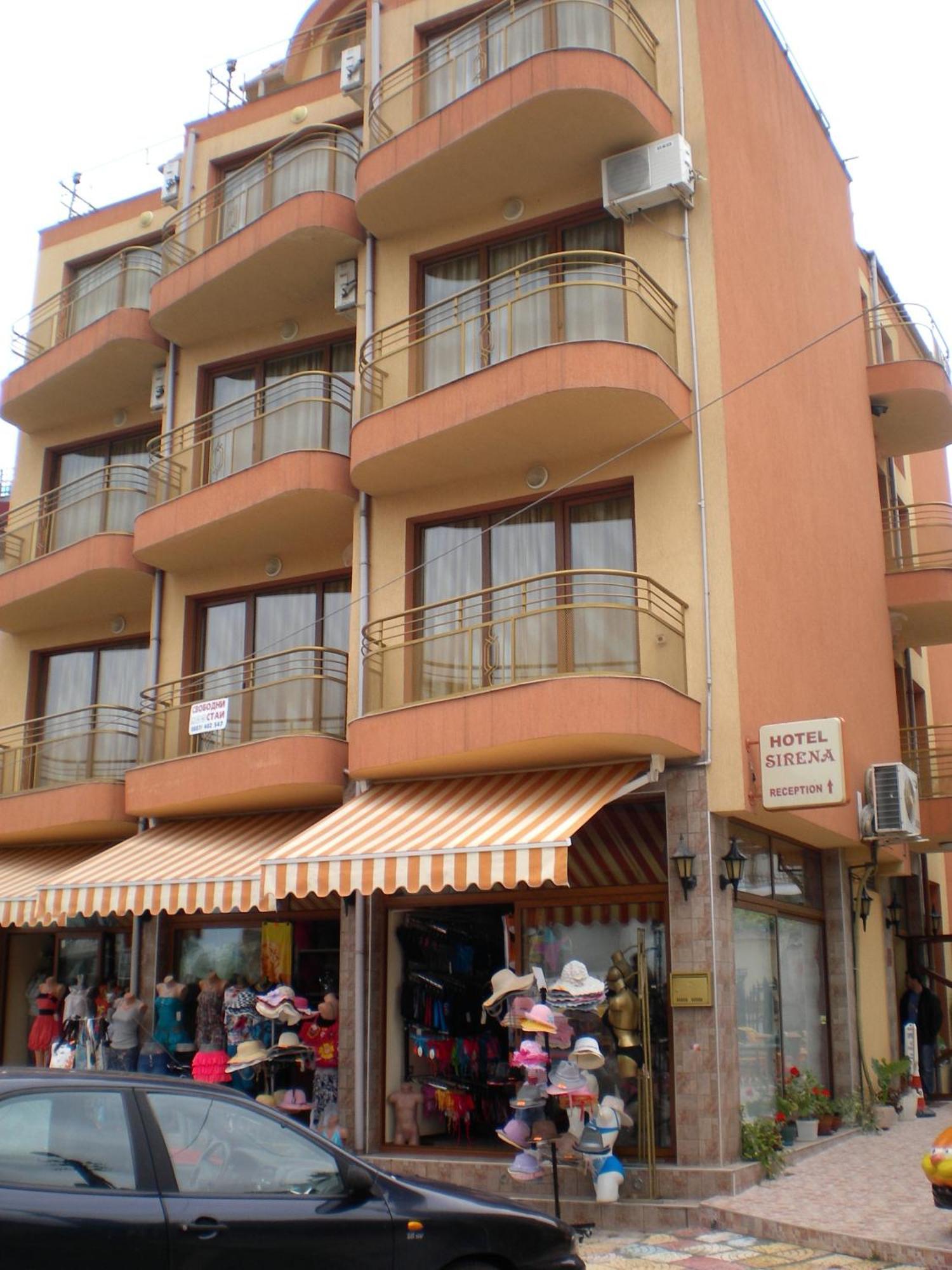 Hotel Sirena Primorszko Kültér fotó