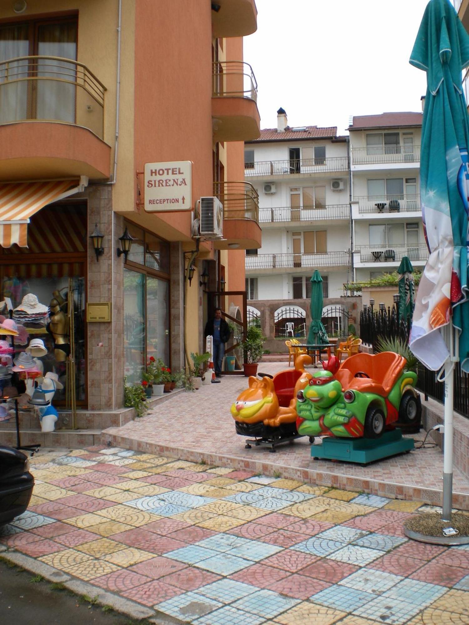Hotel Sirena Primorszko Kültér fotó