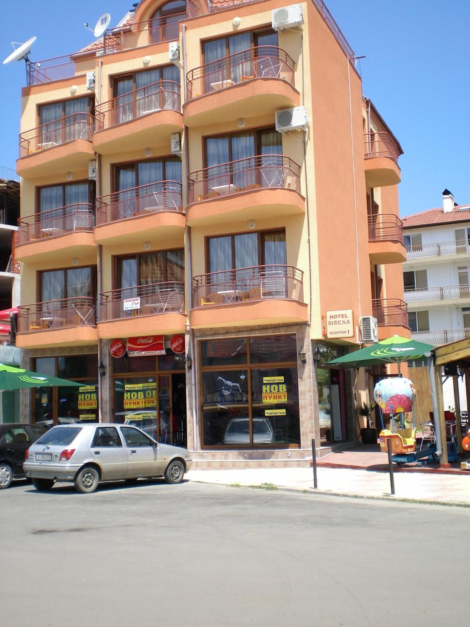 Hotel Sirena Primorszko Kültér fotó